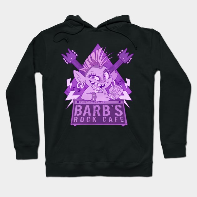 Barb's Rock Cafe Hoodie by jzanderk